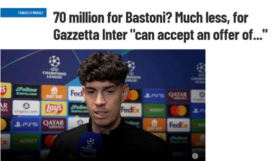 真不是玩笑！国米巴萨商讨巴斯托尼转会问题，德科亲赴米兰洽谈