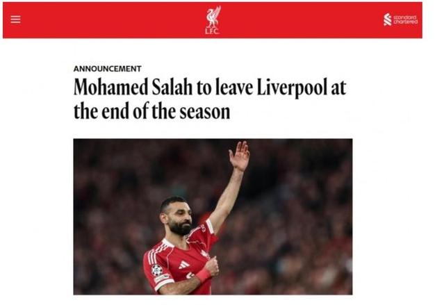 记者：萨拉赫认为自己有权质疑被弃用，红军内部认为送走他很明智